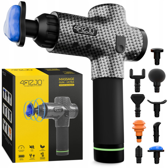 Купить массажер перкуссионный 4FIZJO Massage Gun Ultra Cool Edition в Киеве - фото №1 Купить Массажер перкуссионный 4FIZJO Massage Gun Ultra Cool Edition в Киеве - фото №1